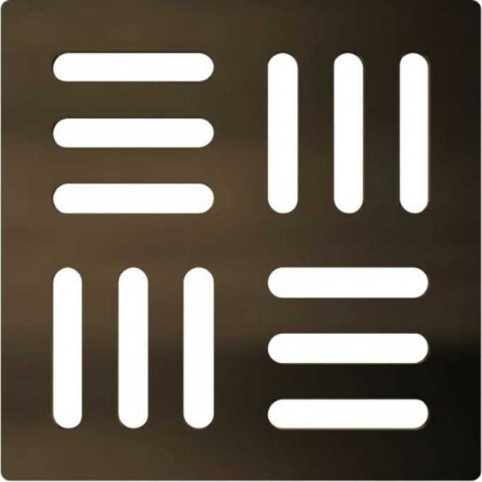 Дизайн решетка ALCAPLAST 102х102х4 мм, бронза-antic MPV001-ANTIC Дизайн решетка ALCAPLAST 102х102х4 мм, бронза-antic MPV001-ANTIC