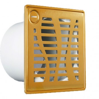 Гальваническое покрытие ALCAPALST комплекта дренажного трапа с решеткой золотой цвет