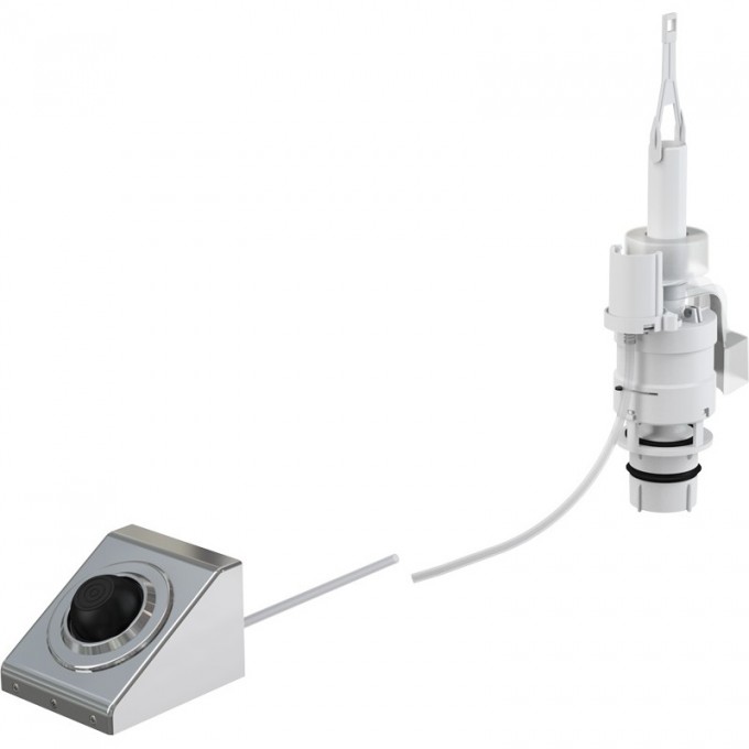 Кнопка пневматического смыва на расстоянии ALCAPLAST , ножное управление, металл, монтаж в стену MPO13 Кнопка пневматического смыва на расстоянии ALCAPLAST , ножное управление, металл, монтаж в стену MPO13