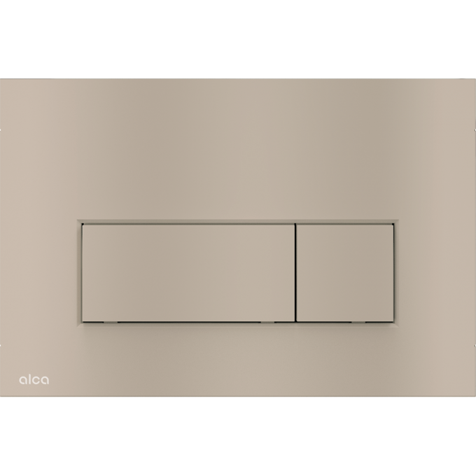 Кнопка управления ALCAPLAST для скрытых систем инсталляции, NICKEL матовый M57-N-M