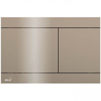 Кнопка управления ALCAPLAST FUN-N-P для скрытых систем инсталляции, никель глянец