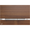Кнопка управления ALCAPLAST FLAT металл, матовый, цвет Тик STRIPE-TEAK