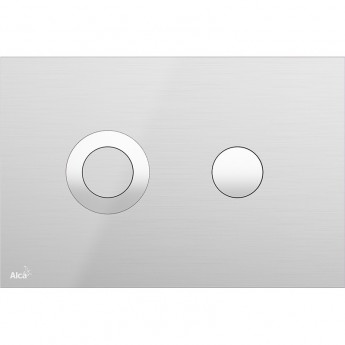 Кнопка управления ALCAPLAST FLAT TURN-INOX металл, матовый