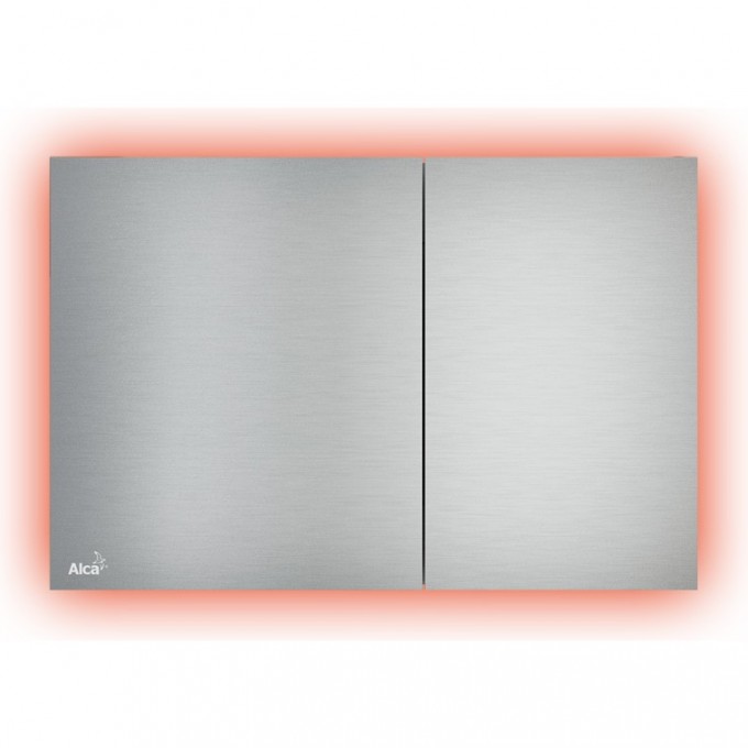 Кнопка управления ALCAPLAST с подсветкой, металл матовый, цвет красный AIR LIGHT-RED Кнопка управления ALCAPLAST с подсветкой, металл матовый, цвет красный AIR LIGHT-RED