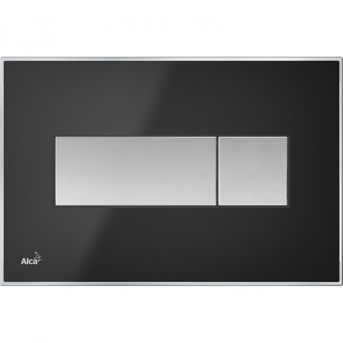 Кнопка управления ALCAPLAST с вкладышем, черная матовая M1375