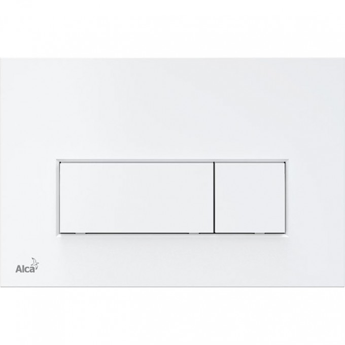 Кнопка управления ALCAPLAST THIN для скрытых систем инсталляции, белый M570 Кнопка управления ALCAPLAST THIN для скрытых систем инсталляции, белый M570