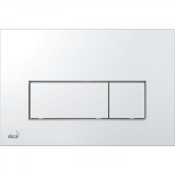 Кнопка управления ALCAPLAST THIN для скрытых систем инсталляции, глянцевый хром M571 Кнопка управления ALCAPLAST THIN для скрытых систем инсталляции, глянцевый хром M571