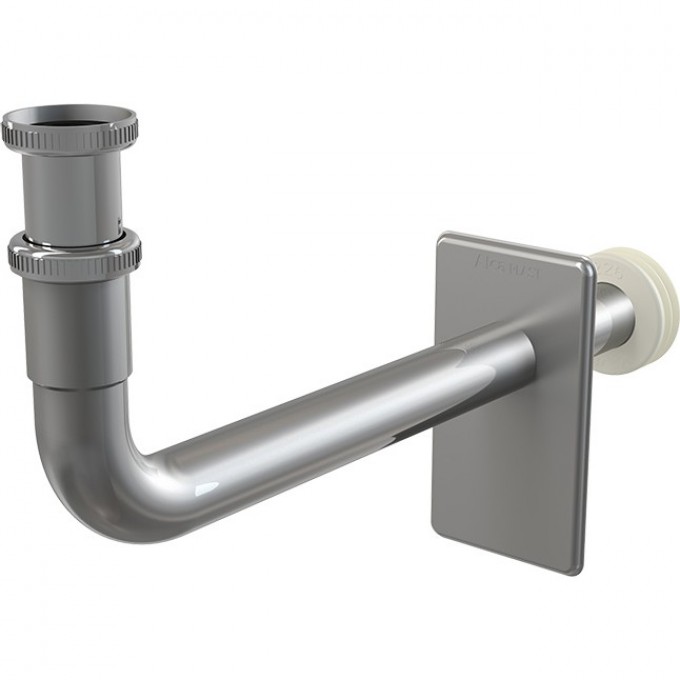 Колено ALCAPLAST DN2 5/4 с гайкой, металл A438 Колено ALCAPLAST DN2 5/4 с гайкой, металл A438