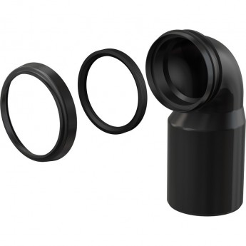 Колено ALCAPLAST M906 стока, комплект 90/110