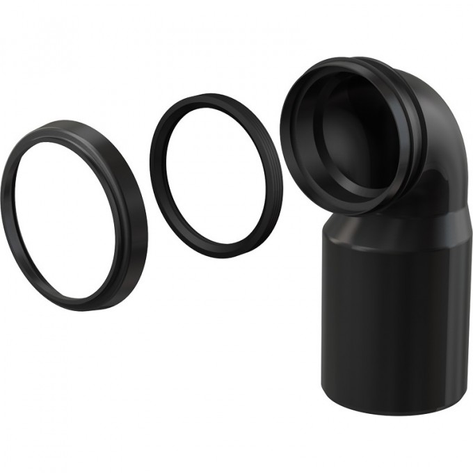 Колено ALCAPLAST стока, комплект 90/110 M906 Колено ALCAPLAST стока, комплект 90/110 M906