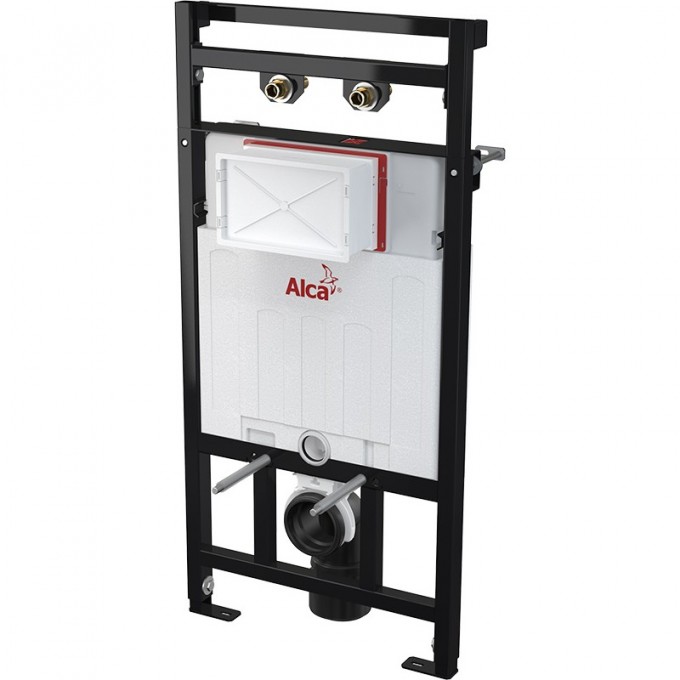 Монтажная рама ALCAPLAST с бачком для видуара и смесителя, со стоковым коленом DN90/110 A108F/1100 Монтажная рама ALCAPLAST с бачком для видуара и смесителя, со стоковым коленом DN90/110 A108F/1100