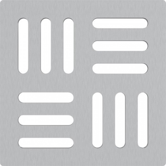 Решетка ALCAPLAST для трапа из нержавеющей стали 102х102 мм MPV011 Решетка ALCAPLAST для трапа из нержавеющей стали 102х102 мм MPV011