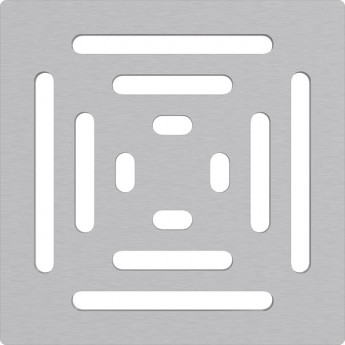 Решетка ALCAPLAST MPV012 для трапа из нержавеющей стали 102х102 мм