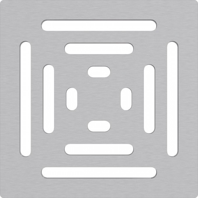 Решетка ALCAPLAST для трапа из нержавеющей стали 102х102 мм MPV012