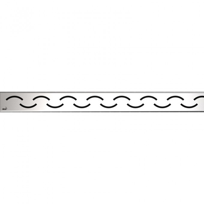 Решетка ALCAPLAST для водоотводящего желоба APZ13 дизайн SMILE SMILE-850L