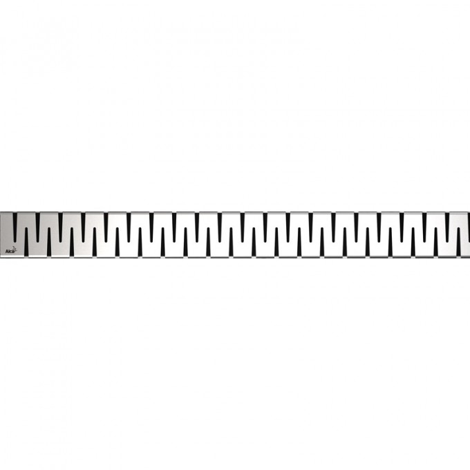 Решетка ALCAPLAST для водоотводящего желоба APZ13 дизайн ZIP ZIP-750L