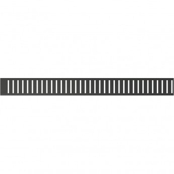 Решетка ALCAPLAST PURE-750BLACK для водоотводящего желоба