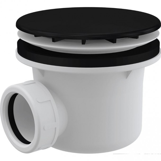 Сифон ALCAPLAST для душевого поддона, черный A49BLACK