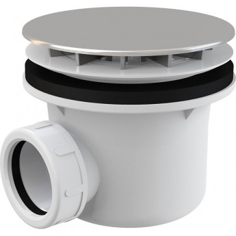 Сифон ALCAPLAST A49CR для душевого поддона, хромированный