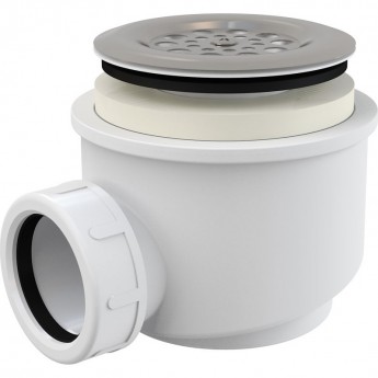 Сифон ALCAPLAST A46-60 для душевого поддона с нержавеющей решеткой