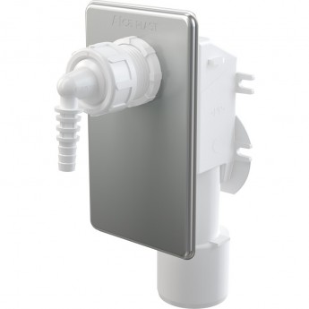 Сифон ALCAPLAST AKS7 для сбора конденсата, под штукатурку, нержавеющая сталь