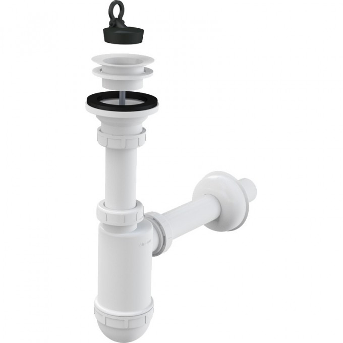 Сифон ALCAPLAST для умывальника Ø32 с пластмассовой peшeткой Ø63 A421 Сифон ALCAPLAST для умывальника Ø32 с пластмассовой peшeткой Ø63 A421