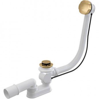 Сифон ALCAPLAST A55K-N-P для ванны, автомат, комплект