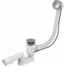 Сифон ALCAPLAST для ванны, автомат, металл/хром, длина 120 см A55KM-120