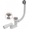 Сифон ALCAPLAST для ванны CLICK/CLACK, металл, 1200 мм A505CKM-120