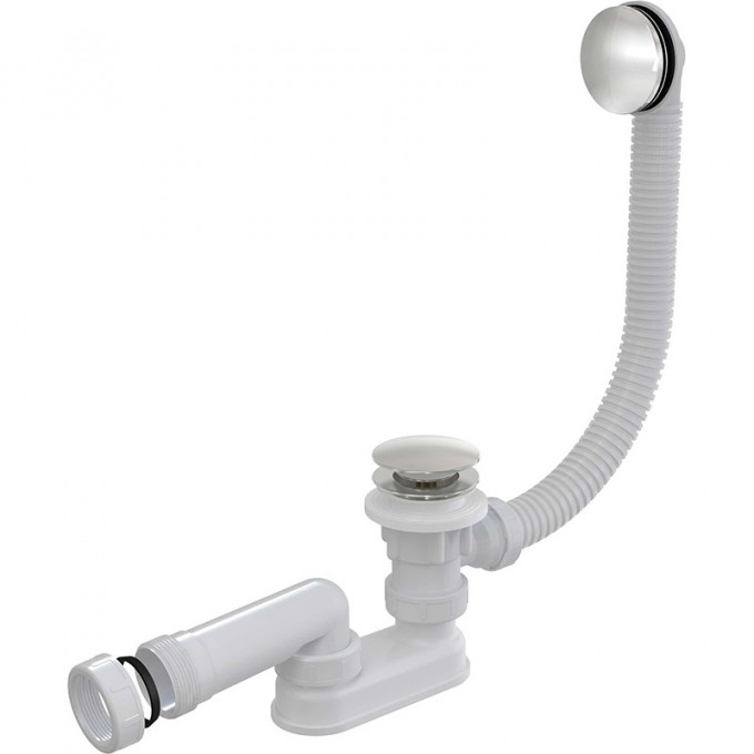 Сифон ALCAPLAST для ванны click/clack металл A504CKM-100