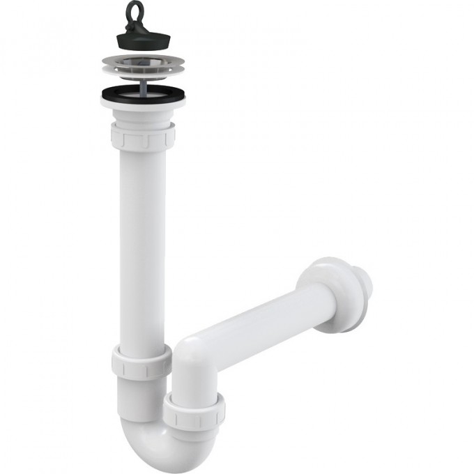 Сифон ALCAPLAST трубчатый с нержавеющей решеткой Ø70, без штуцера A800-DN40 Сифон ALCAPLAST трубчатый с нержавеющей решеткой Ø70, без штуцера A800-DN40