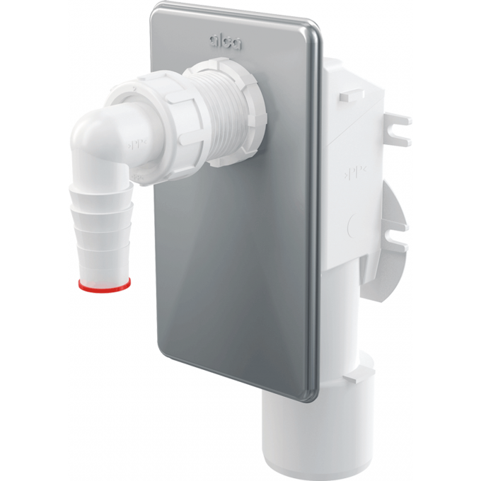 Сифон для стиральной машины ALCAPLAST под штукатурку, хромированный APS3 Сифон для стиральной машины ALCAPLAST под штукатурку, хромированный APS3