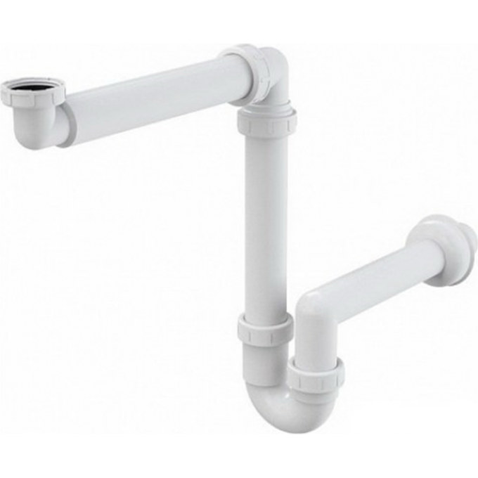 Сифон для умывальника ALCAPLAST экономящий пространство, с накидной гайкой 5/4 A434 Сифон для умывальника ALCAPLAST экономящий пространство, с накидной гайкой 5/4 A434