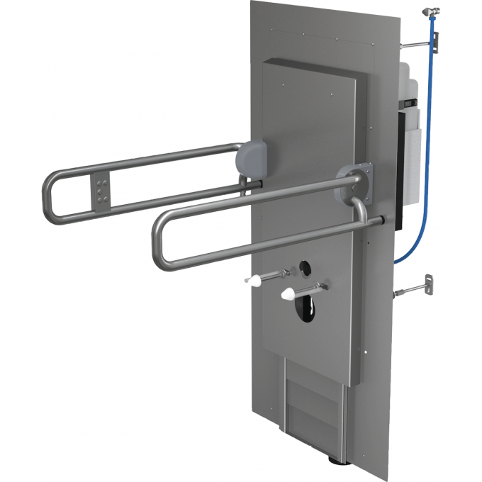 Скрытая система инсталляции ALCAPLAST для сухой установки (для гипсокартона) регулируемая по высоте AM101/1500L