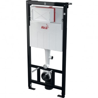 Скрытая система инсталляции ALCAPLAST AM101/1120V для сухой установки (для гипсокартона) с вентиляцией