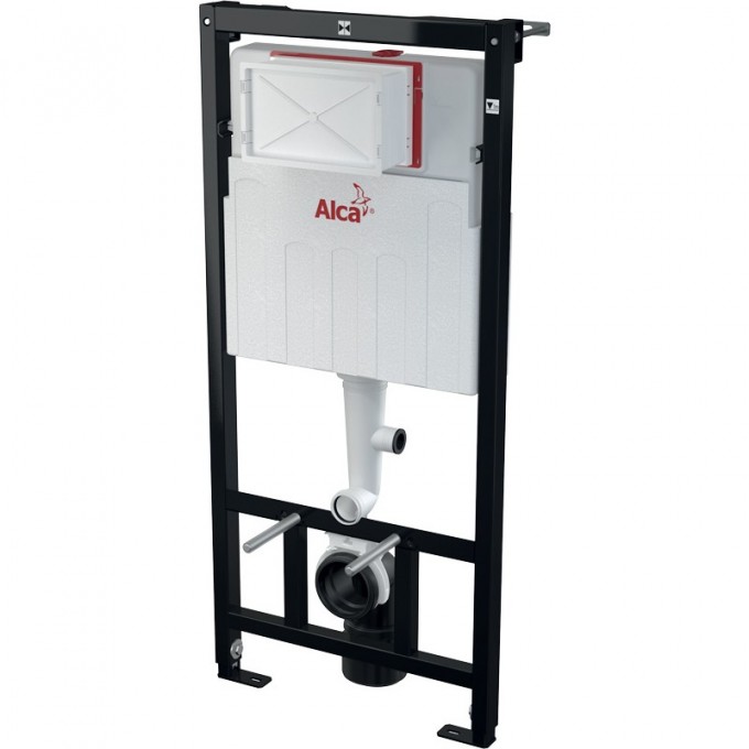 Скрытая система инсталляции ALCAPLAST для сухой установки (для гипсокартона) с вентиляцией AM101/1120V