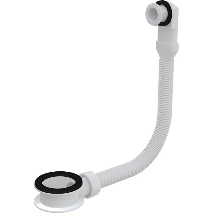 Слив-перелив ALCAPLAST для умывальника, белый A328B Слив-перелив ALCAPLAST для умывальника, белый A328B