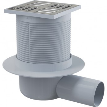 Сливной трап ALCAPLAST APV31, 105х105/50, подводка – боковая Сливной трап ALCAPLAST APV31, 105х105/50, подводка – боковая