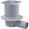 Сливной трап ALCAPLAST , 105х105/50, подводка – боковая APV31 Сливной трап ALCAPLAST , 105х105/50, подводка – боковая APV31