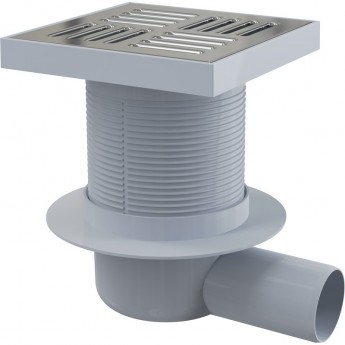 Сливной трап ALCAPLAST APV5411, 150х150/50, подводка боковая