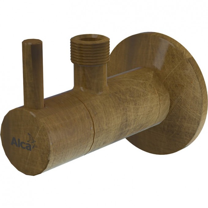 Угловой вентиль ALCAPLAST с фильтром 1/2"х1/2", круглый, антик ARV003-ANTIC Угловой вентиль ALCAPLAST с фильтром 1/2"х1/2", круглый, антик ARV003-ANTIC