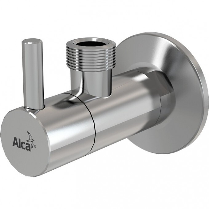Угловой вентиль ALCAPLAST с фильтром 1/2"х1/2", круглый, хром ARV003 Угловой вентиль ALCAPLAST с фильтром 1/2"х1/2", круглый, хром ARV003