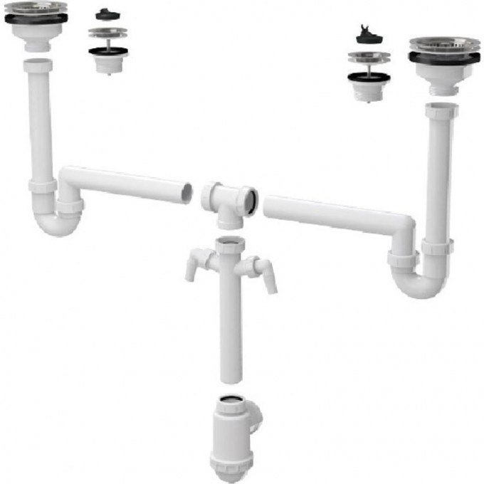 Универсальный комплект для мойки ALCAPLAST A8000