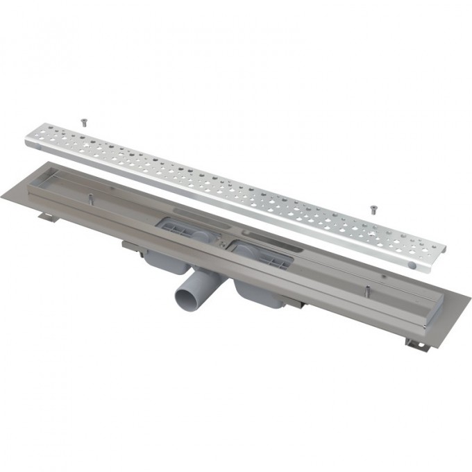 Водоотводящий желоб ALCAPLAST АНТИВАНДАЛ с решеткой, низкий APZ111-550