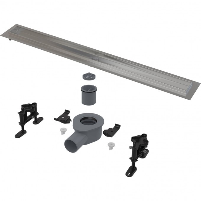 Водоотводящий желоб ALCAPLAST MODULAR из нержавеющей стали, модулярный APZ13-750