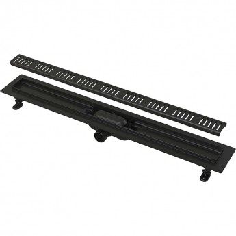 Водоотводящий желоб ALCAPLAST AG101101650 с порогами для перфорированной решетки