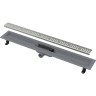 Водоотводящий желоб с порогами ALCAPLAST APZ10 SIMPLE для перфорированной решетки AG100401550