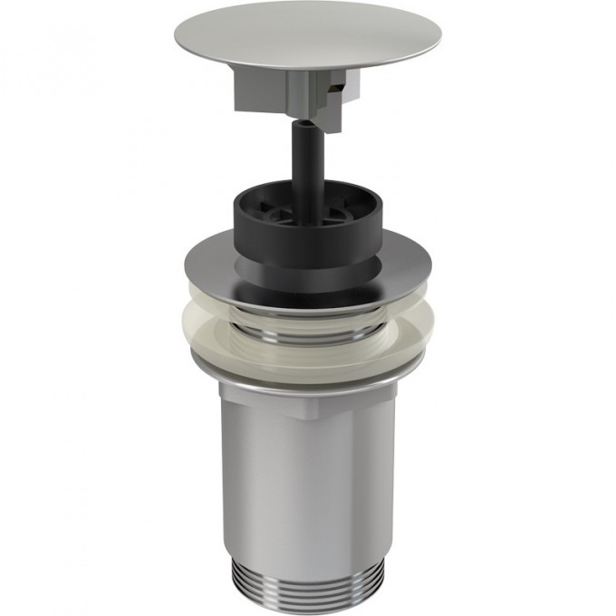 Водослив ALCAPLAST для умывальника 5/4" цельнометаллический с большой пробкой, для умывальников без перелива A396 Водослив ALCAPLAST для умывальника 5/4" цельнометаллический с большой пробкой, для умывальников без перелива A396