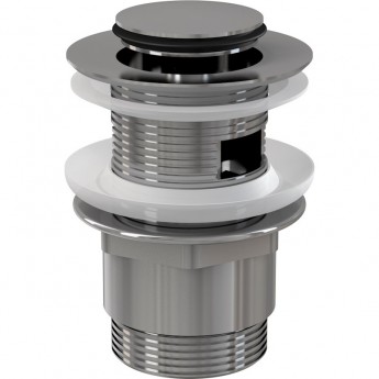 Водослив ALCAPLAST A39 для умывальника click/clack 5/4", цельнометаллический