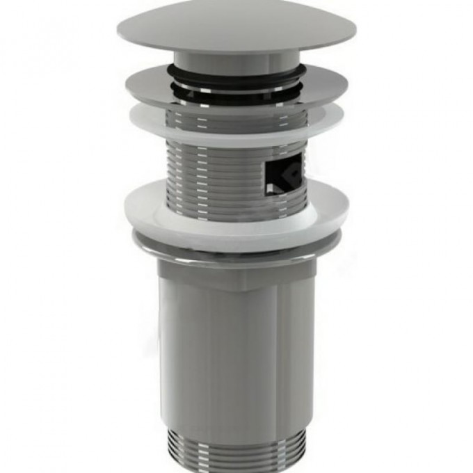 Водослив ALCAPLAST для умывальника click/clack 5/4", цельнометаллический A392 Водослив ALCAPLAST для умывальника click/clack 5/4", цельнометаллический A392